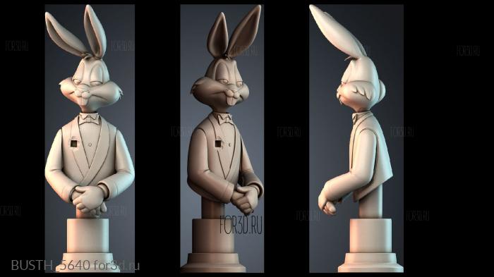 BUSTH_5640 3d stl модель для ЧПУ