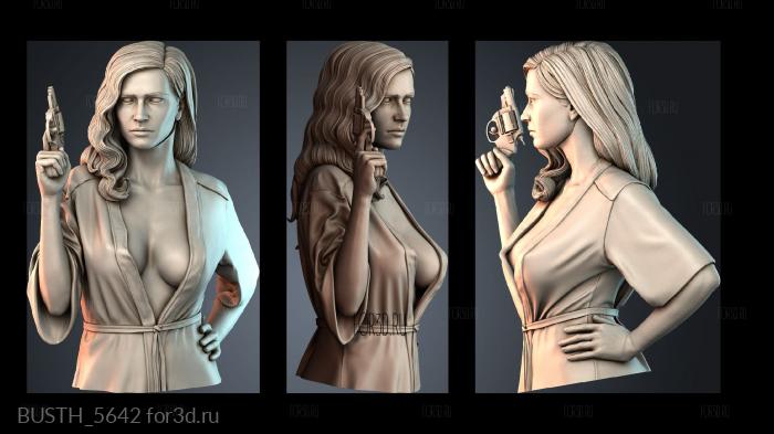 BUSTH_5642 3d stl модель для ЧПУ