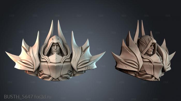 BUSTH_5647 3d stl модель для ЧПУ