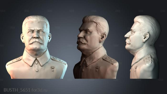 BUSTH_5651 3d stl модель для ЧПУ