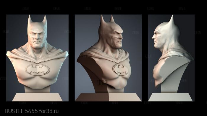 BUSTH_5655 3d stl модель для ЧПУ