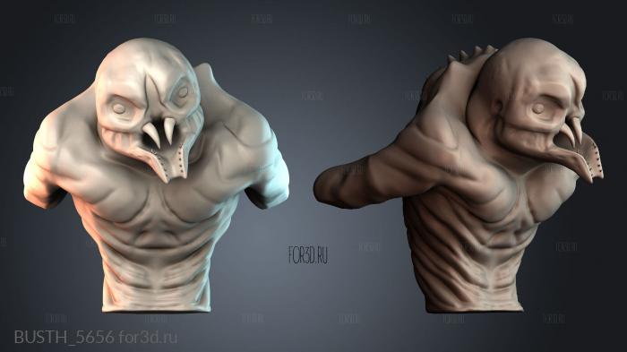 BUSTH_5656 3d stl модель для ЧПУ