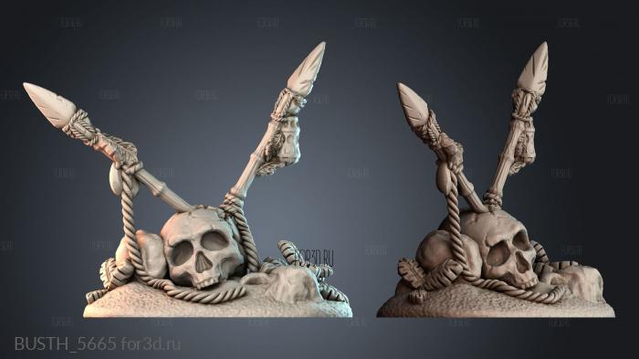 BUSTH_5665 3d stl модель для ЧПУ