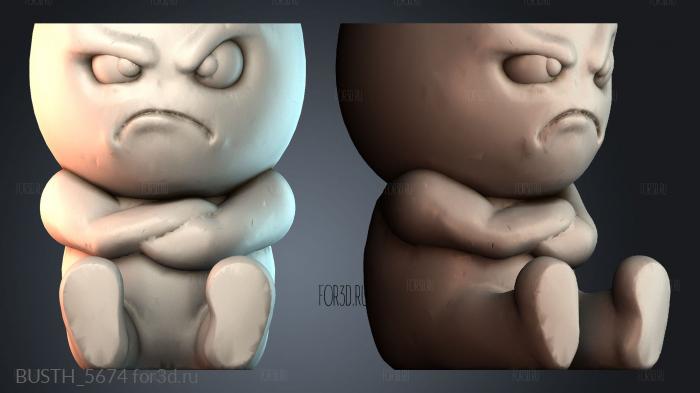 BUSTH_5674 3d stl модель для ЧПУ