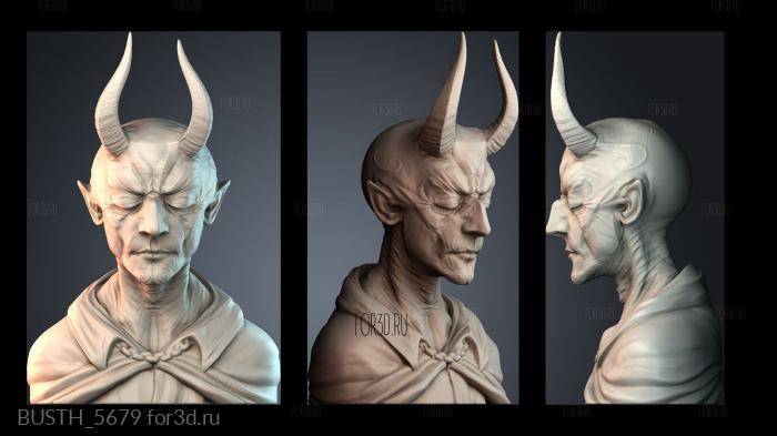 BUSTH_5679 3d stl модель для ЧПУ