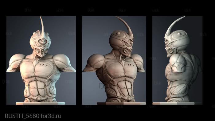 BUSTH_5680 3d stl модель для ЧПУ