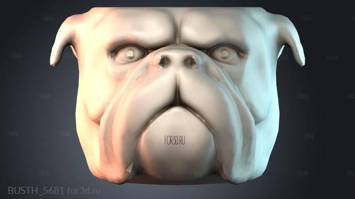 BUSTH_5681 3d stl модель для ЧПУ