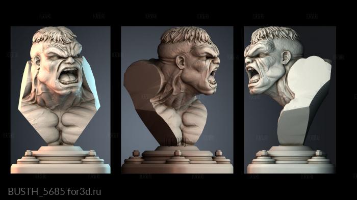BUSTH_5685 3d stl модель для ЧПУ