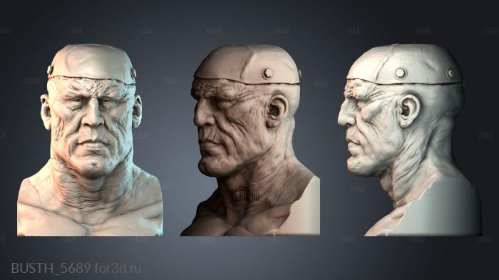 BUSTH_5689 3d stl модель для ЧПУ