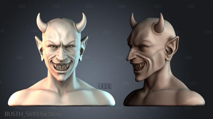 BUSTH_5693 stl model for CNC