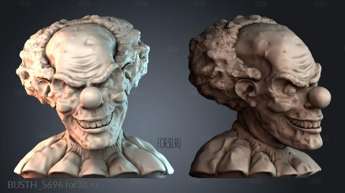 BUSTH_5696 stl model for CNC