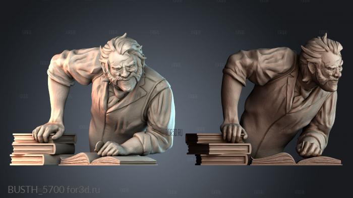 BUSTH_5700 stl model for CNC