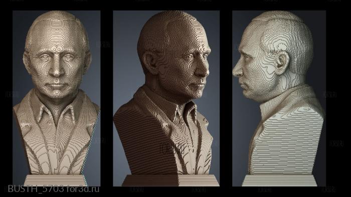 BUSTH_5703 stl model for CNC