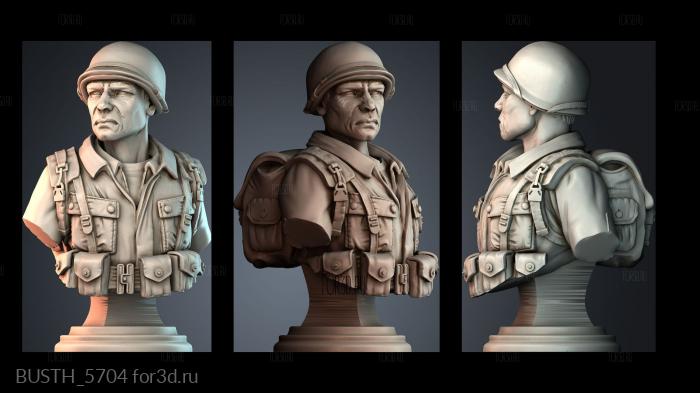 BUSTH_5704 stl model for CNC