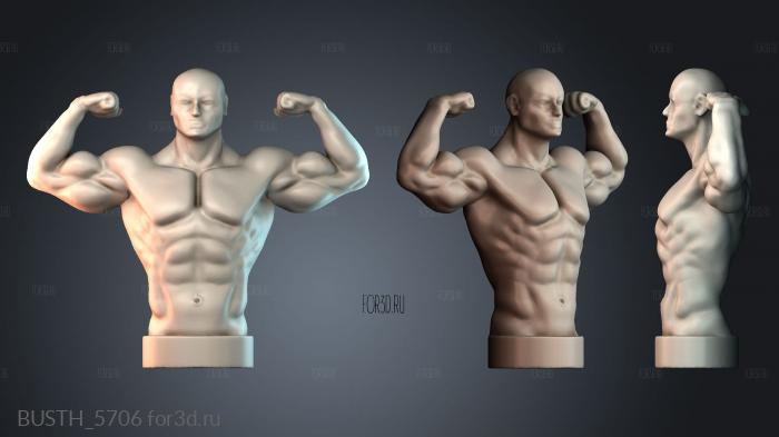 BUSTH_5706 stl model for CNC