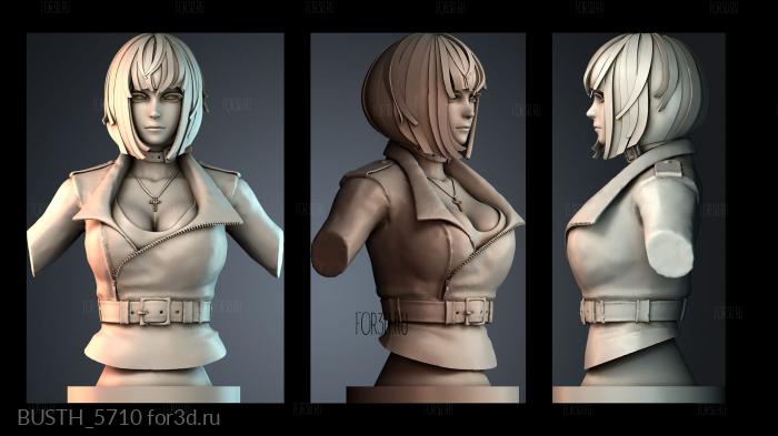 BUSTH_5710 stl model for CNC