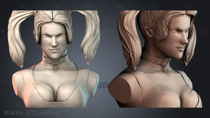 BUSTH_5712 stl model for CNC