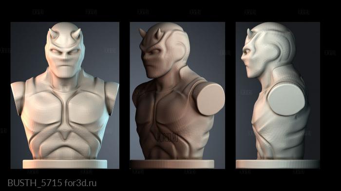 BUSTH_5715 stl model for CNC