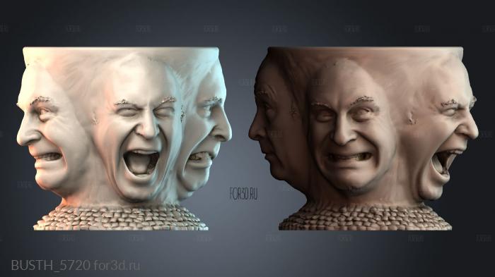BUSTH_5720 stl model for CNC