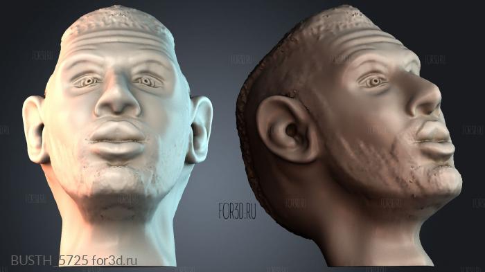 BUSTH_5725 stl model for CNC