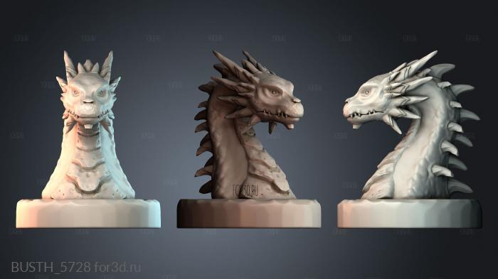 BUSTH_5728 stl model for CNC