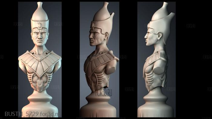 BUSTH_5729 stl model for CNC