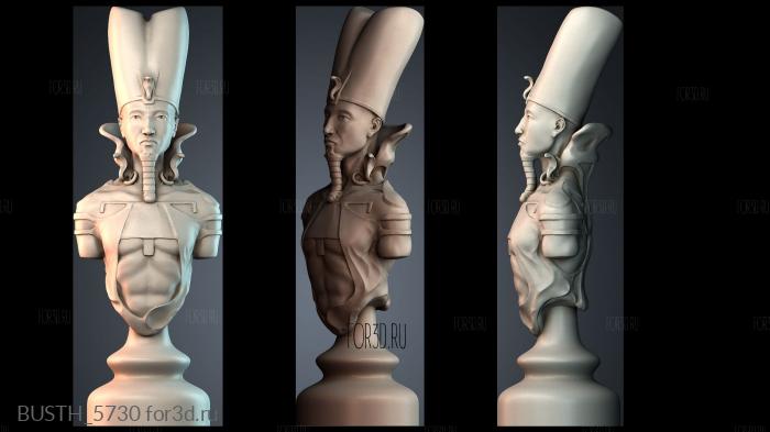 BUSTH_5730 stl model for CNC