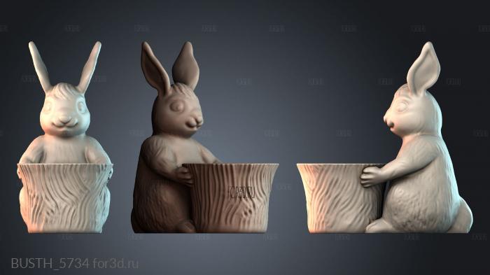 BUSTH_5734 stl model for CNC