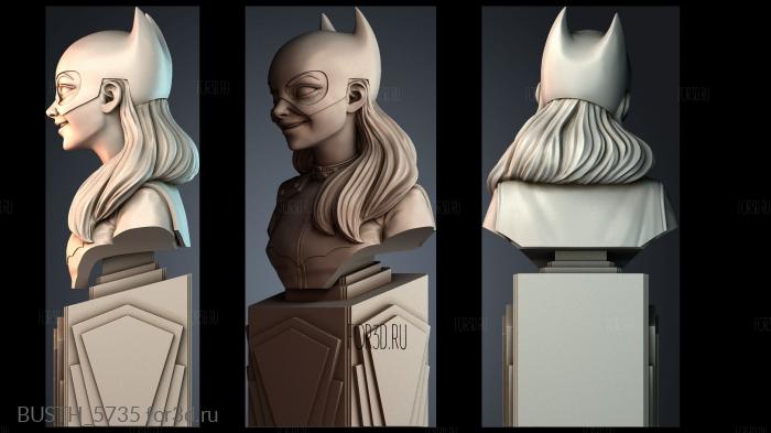 BUSTH_5735 stl model for CNC