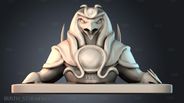 BUSTH_5738 stl model for CNC