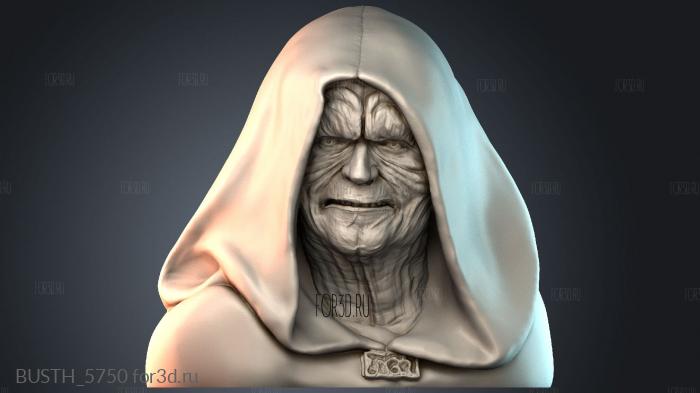 BUSTH_5750 stl model for CNC