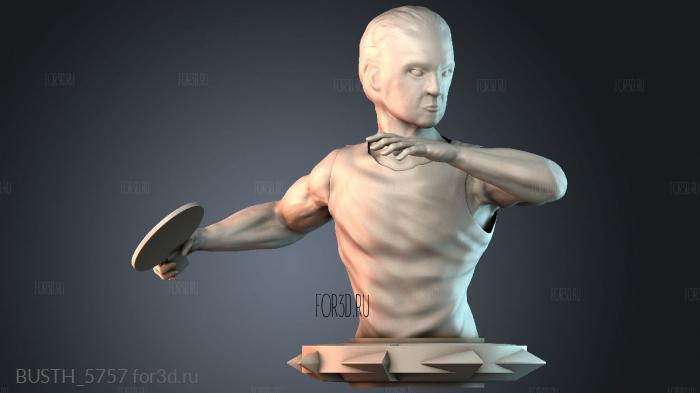 BUSTH_5757 stl model for CNC