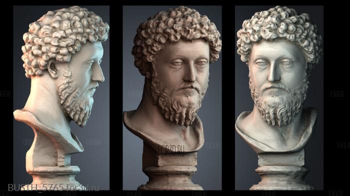 BUSTH_5765 stl model for CNC