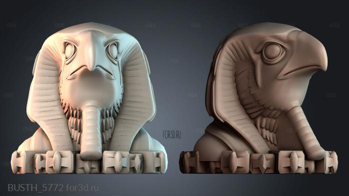 BUSTH_5772 stl model for CNC