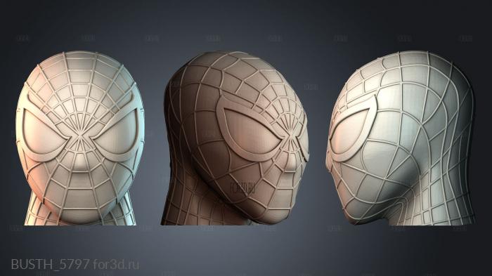 BUSTH_5797 stl model for CNC