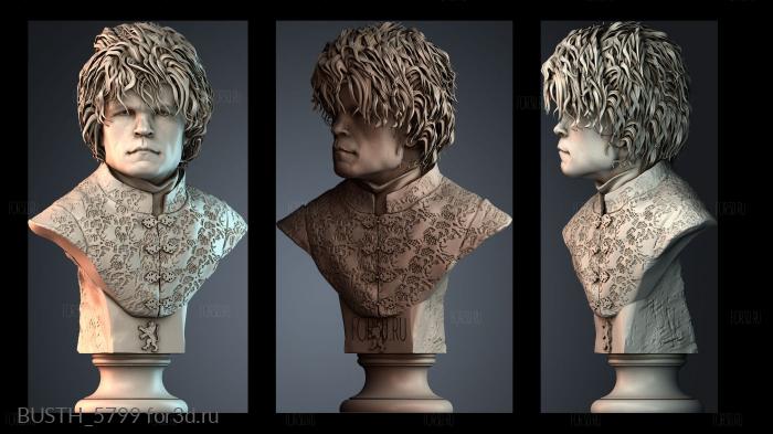 BUSTH_5799 stl model for CNC