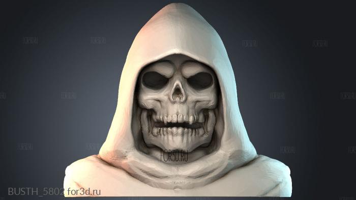 BUSTH_5802 stl model for CNC