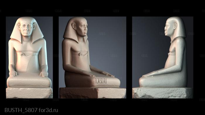 BUSTH_5807 stl model for CNC