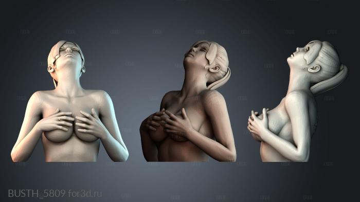 BUSTH_5809 stl model for CNC