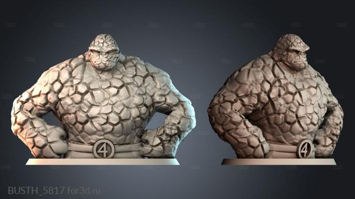 BUSTH_5817 stl model for CNC