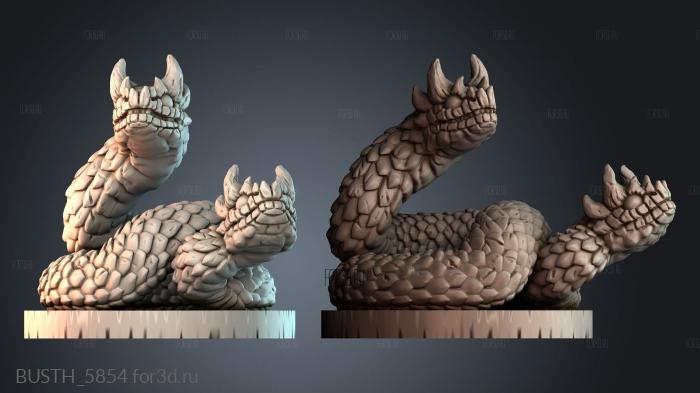 BUSTH_5854 stl model for CNC