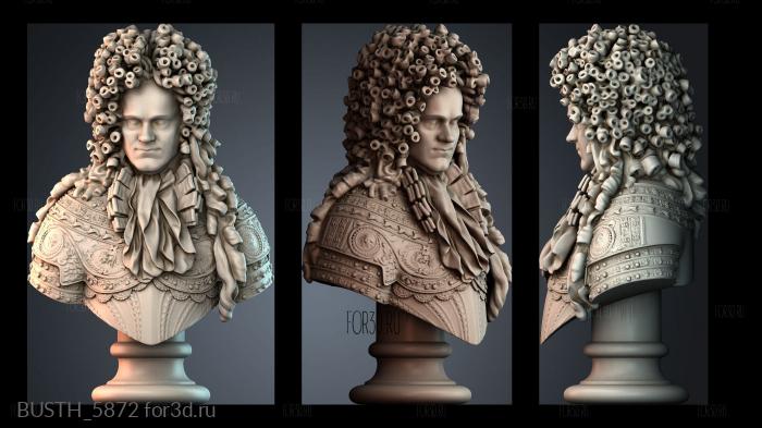 BUSTH_5872 stl model for CNC