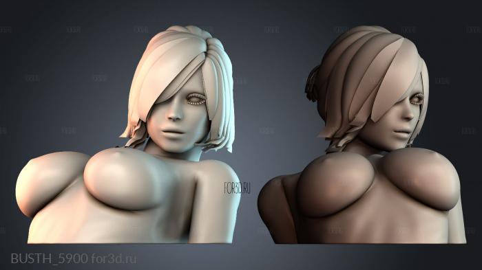 BUSTH_5900 stl model for CNC