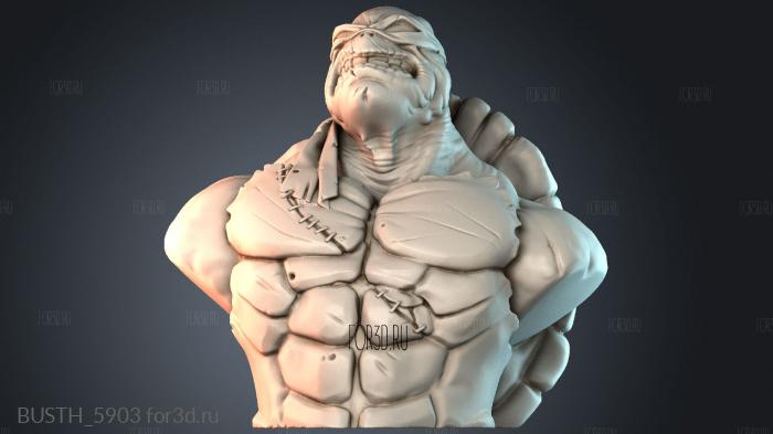 BUSTH_5903 stl model for CNC