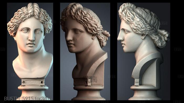 BUSTH_5915 stl model for CNC