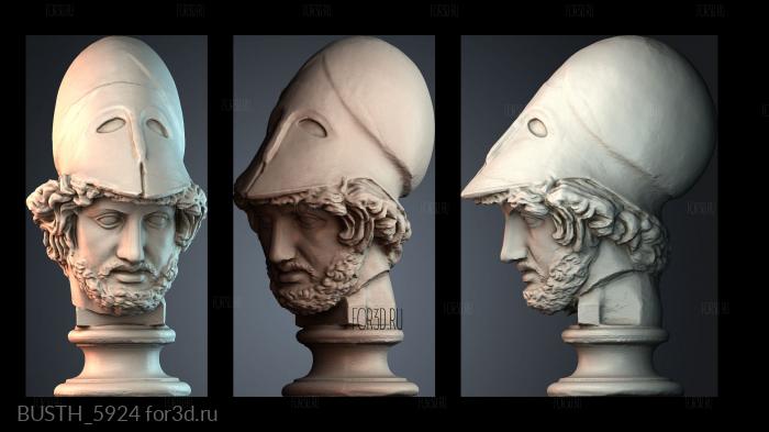 BUSTH_5924 stl model for CNC