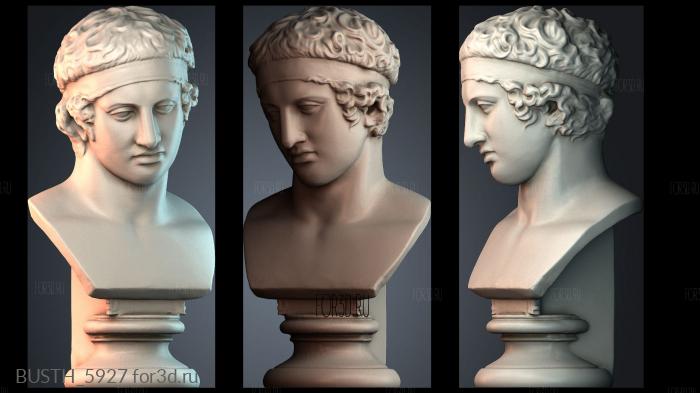 BUSTH_5927 stl model for CNC