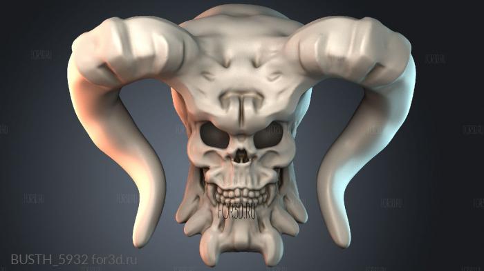BUSTH_5932 stl model for CNC