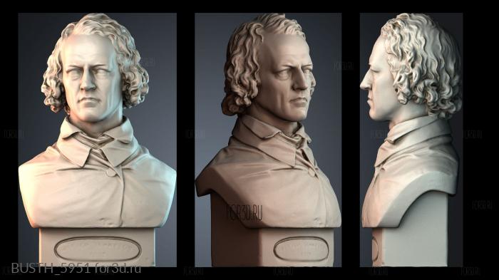 BUSTH_5951 stl model for CNC