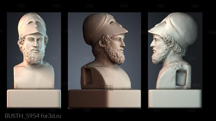 BUSTH_5954 stl model for CNC